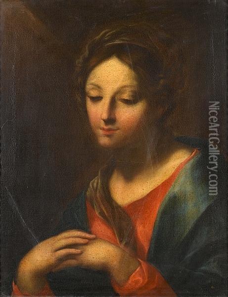 The Madonna Oil Painting - Stefano Maria Legnani
