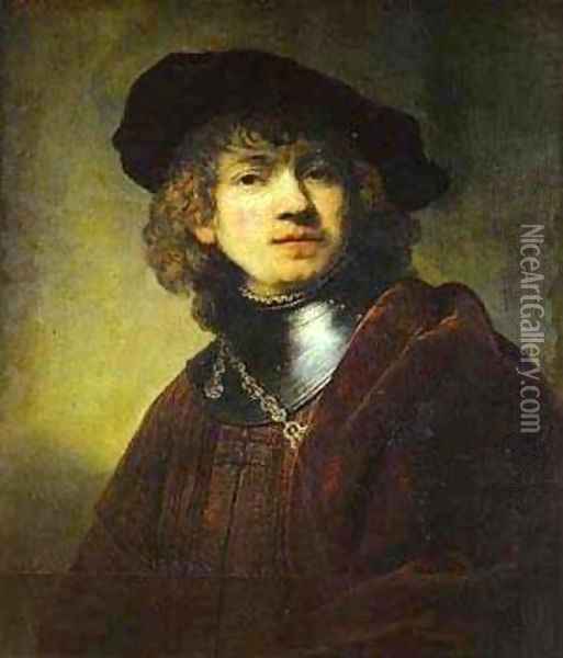Self Portrait 1634 Oil Painting - Harmenszoon van Rijn Rembrandt