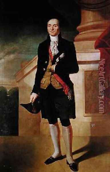 Bernard Germain Etienne de Laville 1756-1825 Count of Lacepede Oil Painting - Pierre Martinet