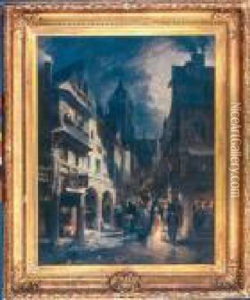 Ancienne Collection Blumberg ( Source :bellier - Auvray. Oil Painting - Jules Achille-Noel