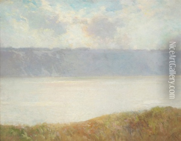 The River Near Hastings Oil Painting - Bayard Henry Tyler