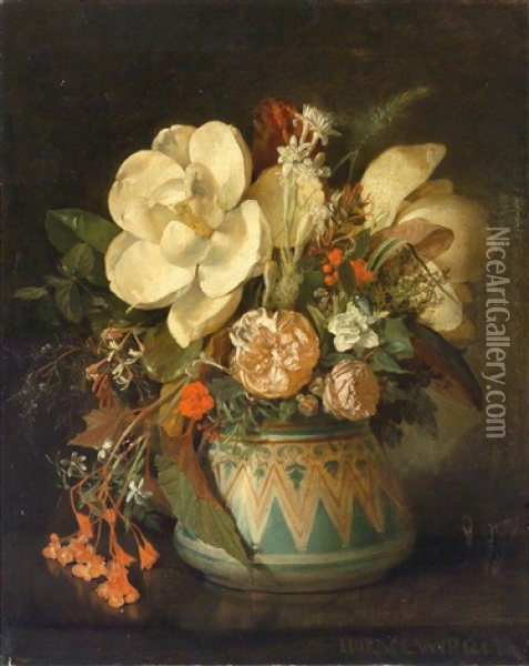 Blumenstuck Oil Painting - Horace Van Ruith