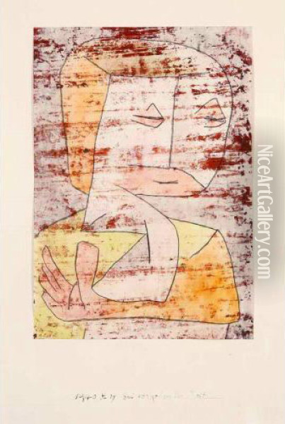 As Time Passes By Oil Painting - Paul Klee