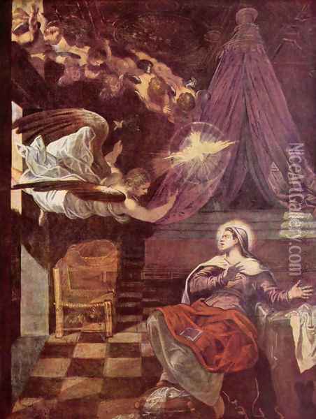 Proclamation Oil Painting - Jacopo Tintoretto (Robusti)