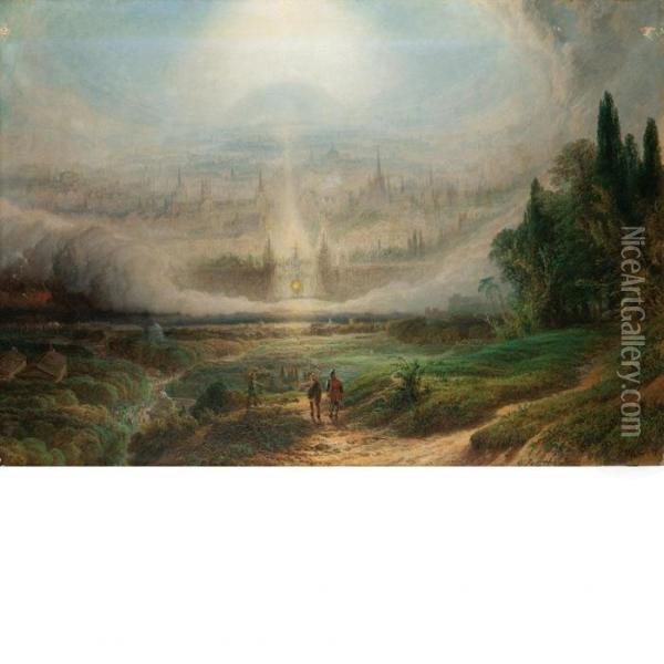 The Pilgrim's Progress Oil Painting - Henry Thomas Dawson