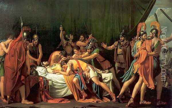 The Death of Viriathus 1806-07 Oil Painting - Jose de Madrazo
