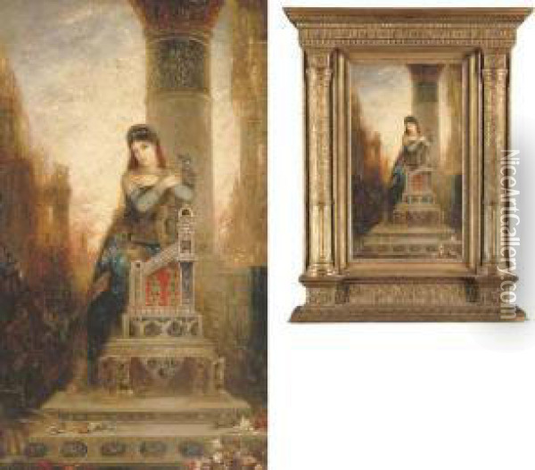 Desdemone Oil Painting - Gustave Moreau