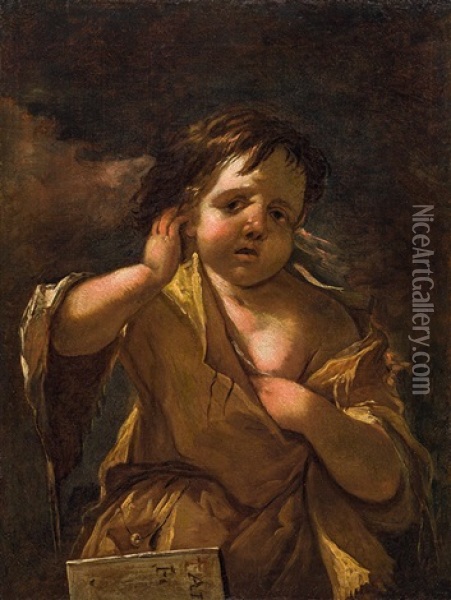 Little Beggar Oil Painting - Luca Giordano