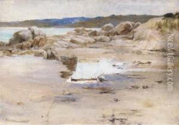 Coffin's Beach Oil Painting - Francis Coates Jones
