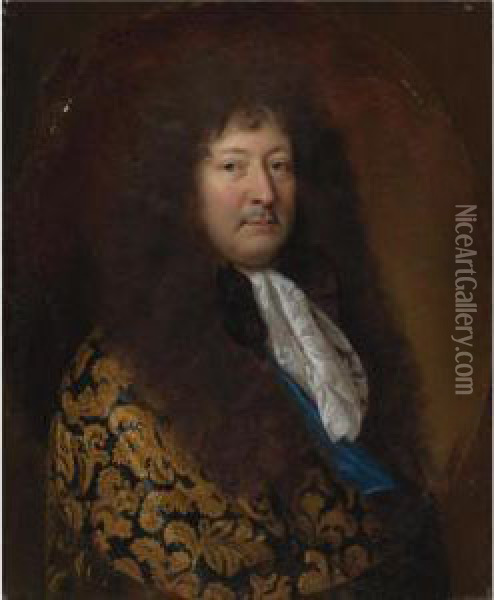 Portrait Of A Gentleman Oil Painting - Francois de Troy