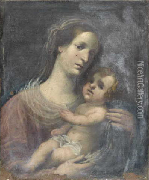 Vierge A L'enfant Oil Painting - Carlo Francesco Nuvolone