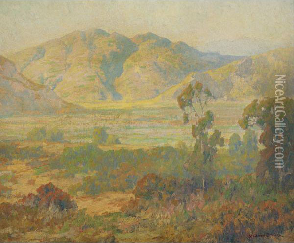 Desert Panorama Oil Painting - Maurice Braun