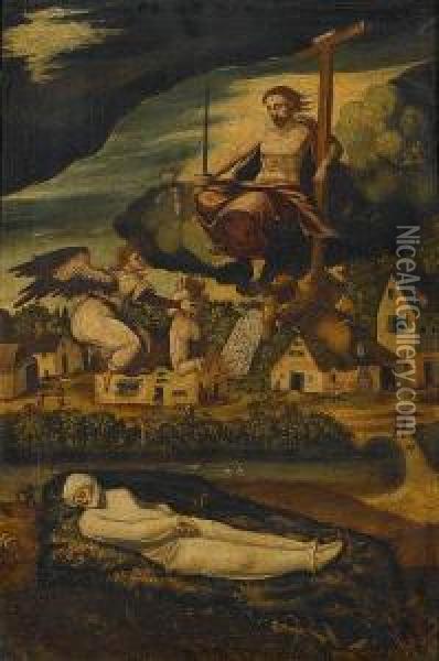 An Allegory Of Death Oil Painting - Jan van Amstel