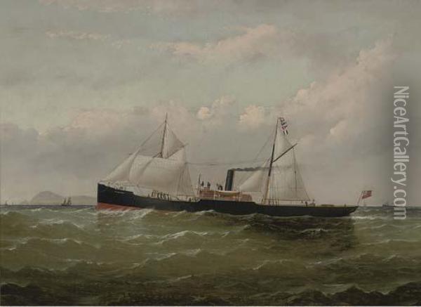 The Steamer Oil Painting - William Howard Yorke