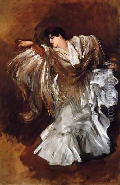 La Carmencita I Oil Painting - John Singer Sargent