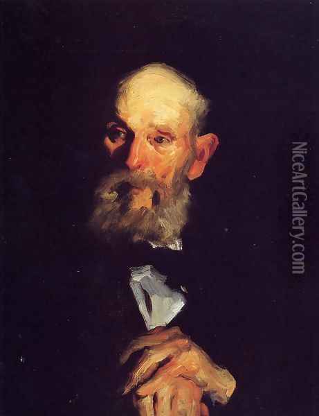 Portrait Of My Father Oil Painting - George Wesley Bellows