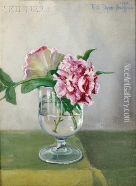 Pinks Oil Painting - Ruth Payne Burgess