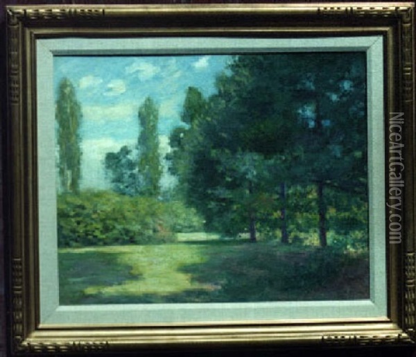 Connecticut Summer Oil Painting - Horace Brown