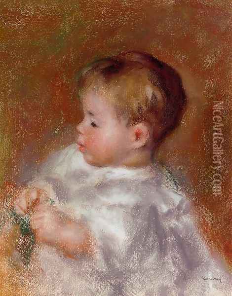 Madame Alphonse Daudet Oil Painting - Pierre Auguste Renoir
