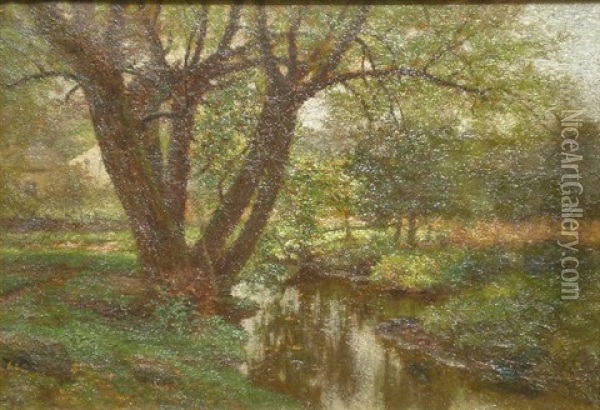 Early June Oil Painting - William Crothers Fitler