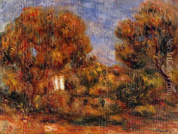 Landscape18 Oil Painting - Pierre Auguste Renoir