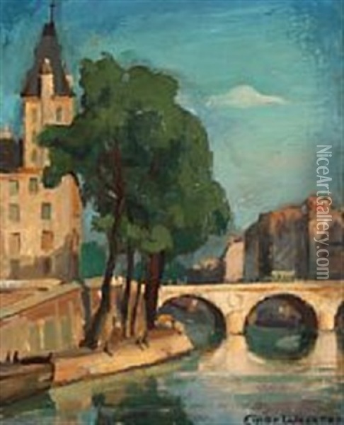 La Seine Oil Painting - Lili Elbe
