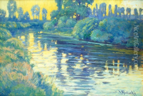 Svitani Oil Painting - Vaclav Radimsky