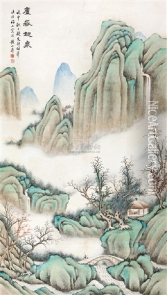 Landscape Oil Painting -  Huang Shanshou