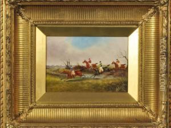 Racing And Hunting Scenes Oil Painting - Philip H. Rideout