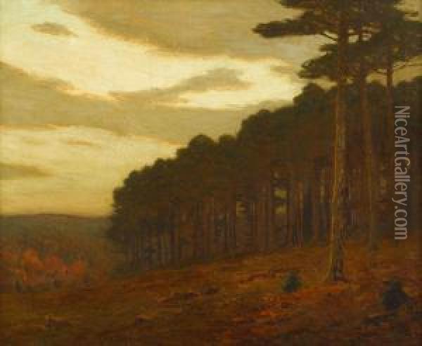 Autumn-new England Oil Painting - Charles Warren Eaton