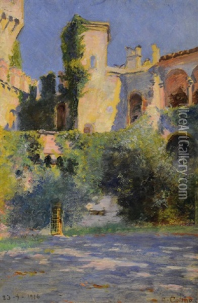 Il Castello Oil Painting - Giovanni Colmo