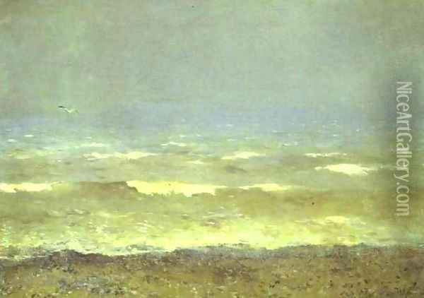 Mediterranean Seacoast 1890 Oil Painting - Isaak Ilyich Levitan