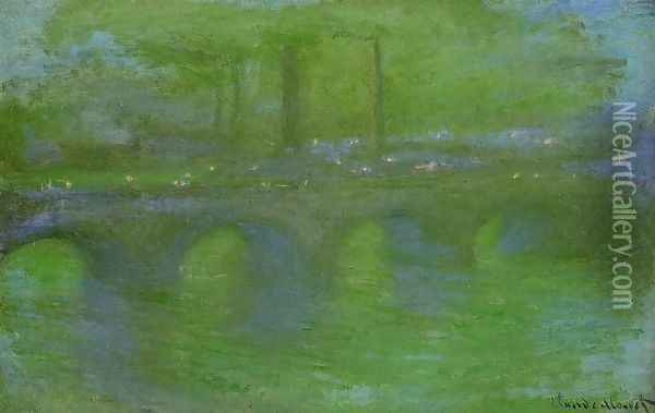 Waterloo Bridge, Dawn Oil Painting - Claude Oscar Monet