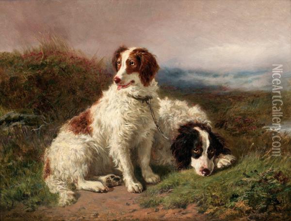 Vilande Hundar Oil Painting - Henry Garland