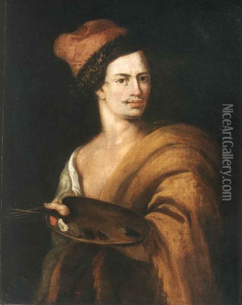 Portrait of Adam Manyoki Oil Painting - Jan Kupecky