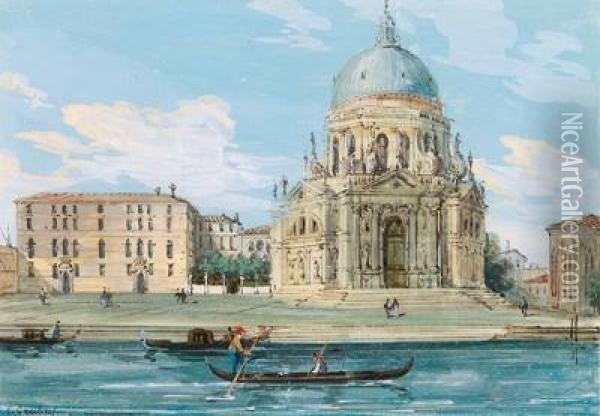 Venedig Oil Painting - Carlo Grubacs