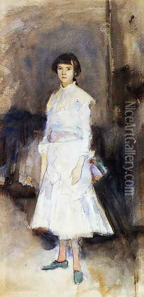 Violet Sargent II Oil Painting - John Singer Sargent