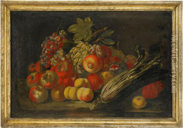 Stilleben Oil Painting - Giovanni Battista Ruoppolo