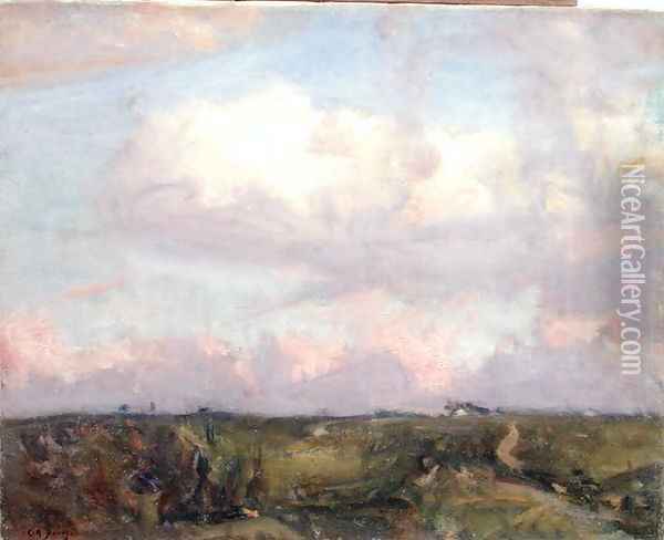 Afternoon Clouds Oil Painting - Charles Harold Davis