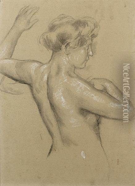 Female Nude Torso Oil Painting - Maurice Denis