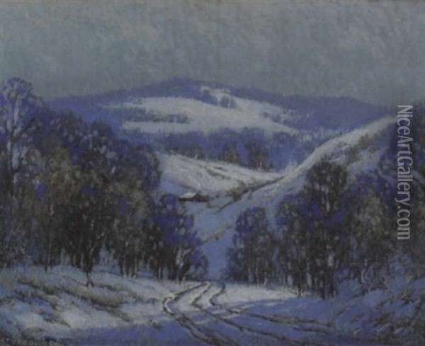Winter Majesty Oil Painting - Ernest Fredericks