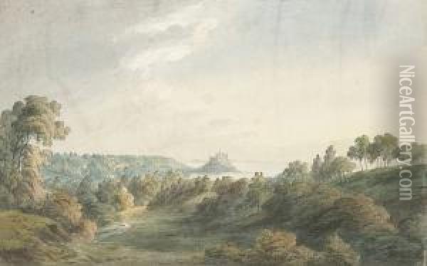 Elizabeth Castle, Jersey Oil Painting - Benjamin Fisher