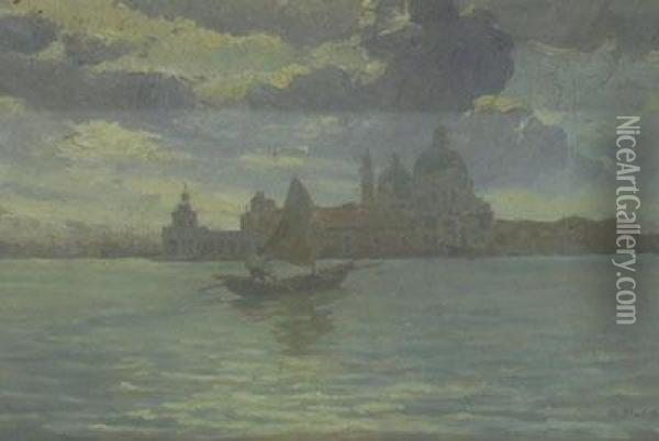 Veduta Di Venezia Dalla Laguna Oil Painting - Zacaria Dal Bo