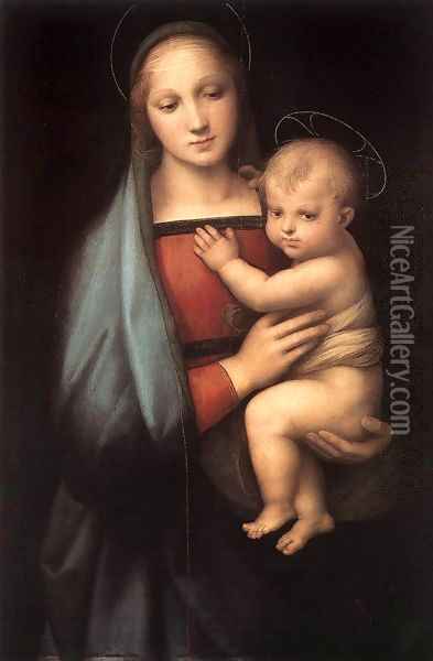 The Granduca Madonna 2 Oil Painting - Raffaelo Sanzio