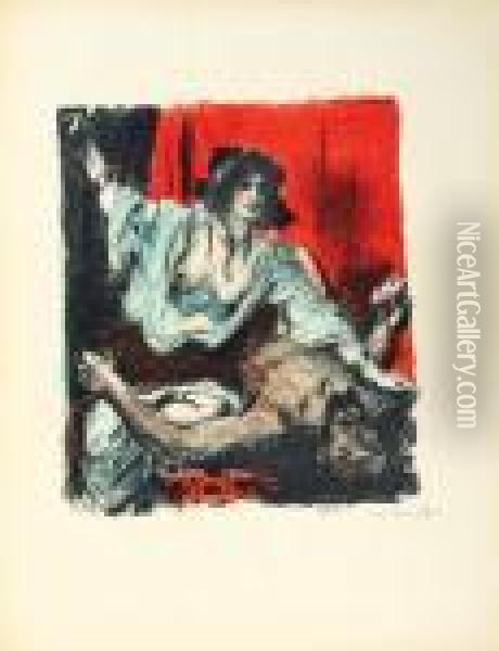 Buch Judith Oil Painting - Lovis (Franz Heinrich Louis) Corinth