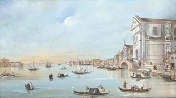 View of the Zattere, Venice Oil Painting - Francesco Guardi