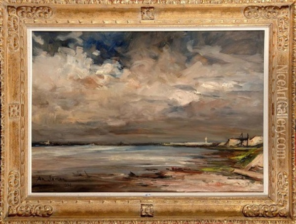 Bord De Mer Oil Painting - Armand Gustave Gerard Jamar
