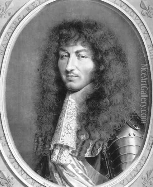 Louis XIV Oil Painting - Robert