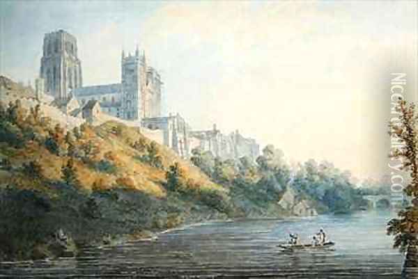 Durham Cathedral 2 Oil Painting - Edward Dayes