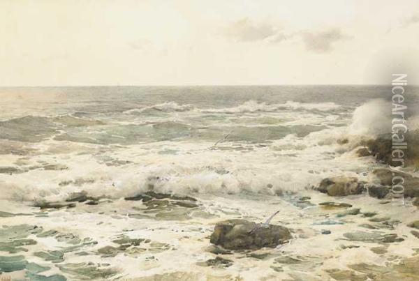 Seascape Oil Painting - Helen O'Hara